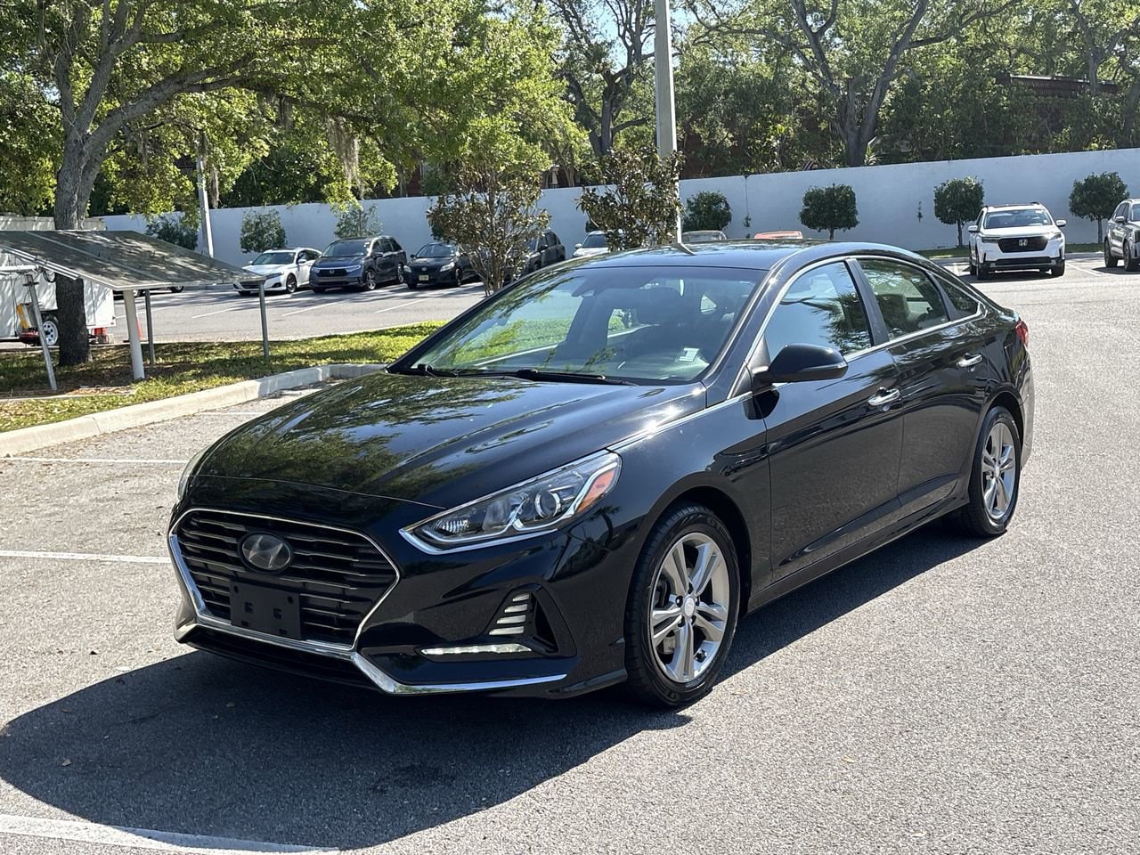 Used 2018 Hyundai Sonata SEL with VIN 5NPE34AF9JH686597 for sale in Palm Harbor, FL