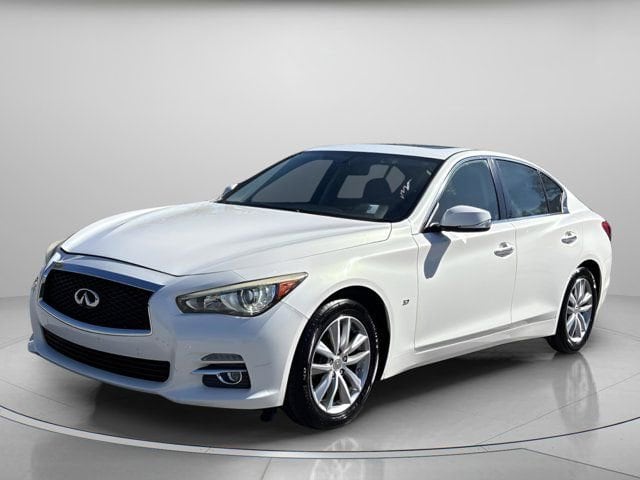 Used 2015 INFINITI Q50 Premium with VIN JN1BV7AR3FM413101 for sale in Palm Harbor, FL