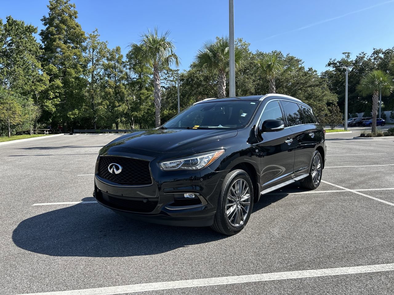 Used 2020 INFINITI QX60 LUXE with VIN 5N1DL0MMXLC527919 for sale in Palm Harbor, FL