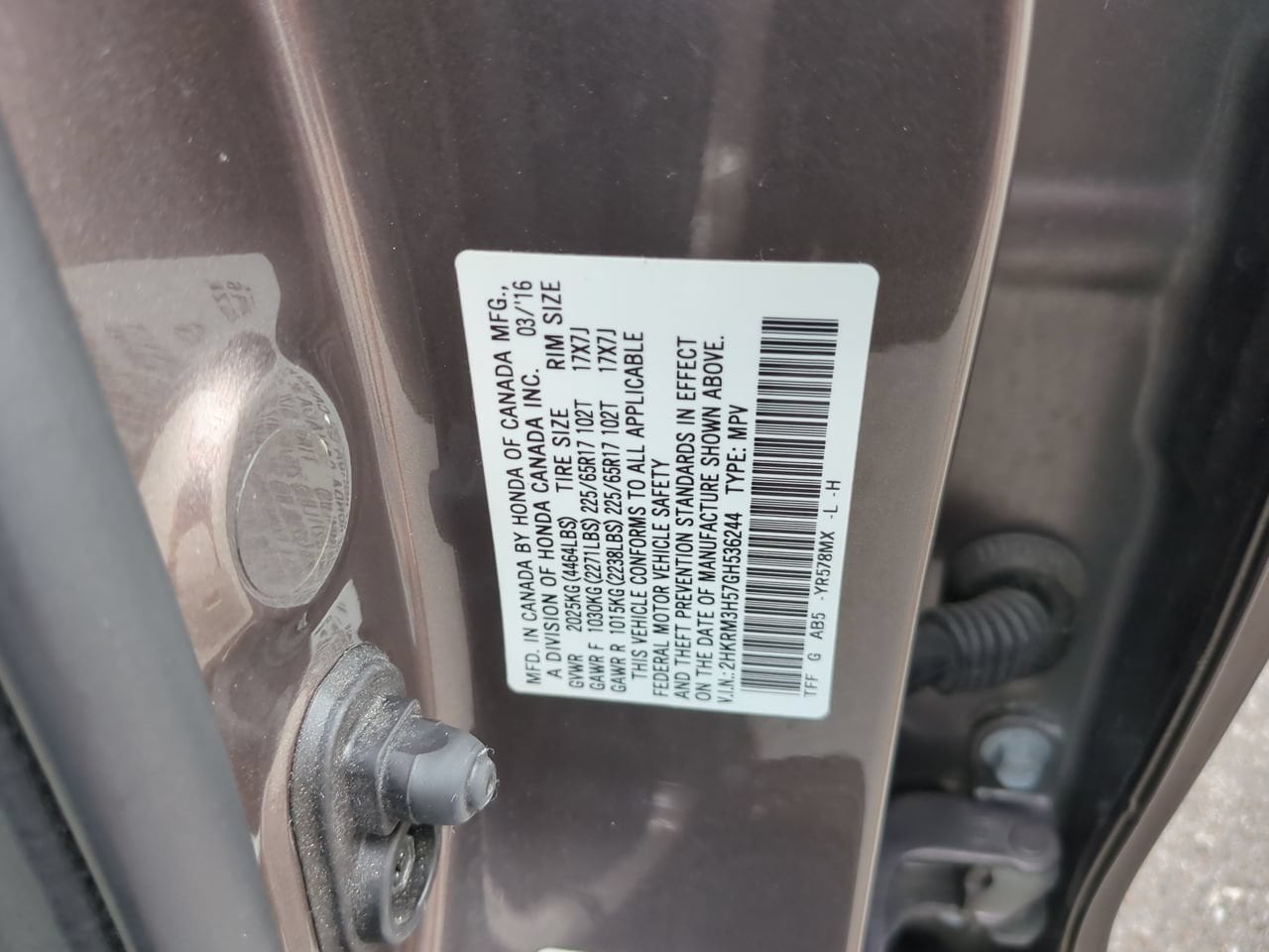 2016 Honda CR-V EX - Photo 24
