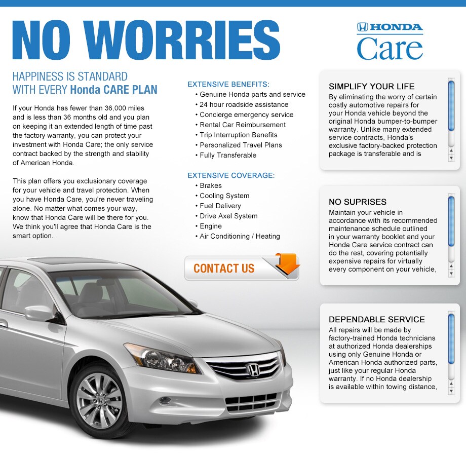 Honda Care Program Courtesy Palm Harbor Honda