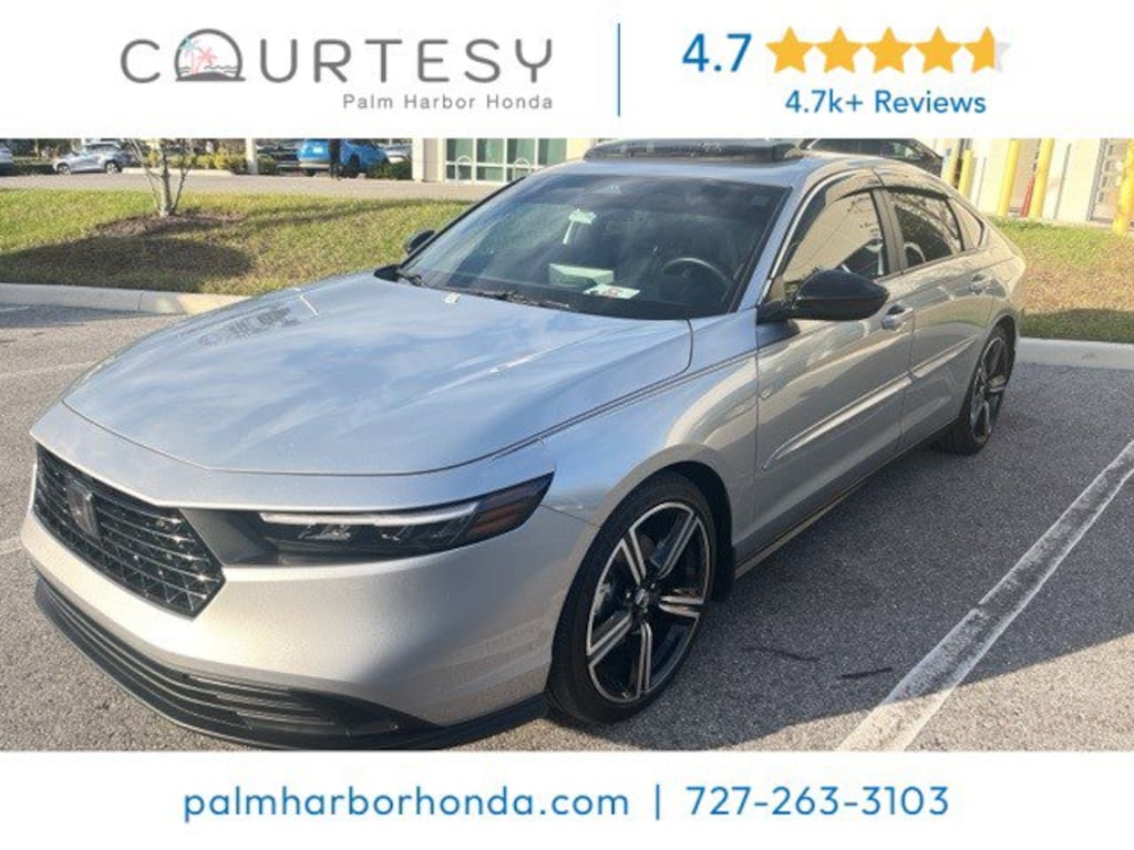 Certified 2024 Honda Accord Hybrid Sport Sedan
