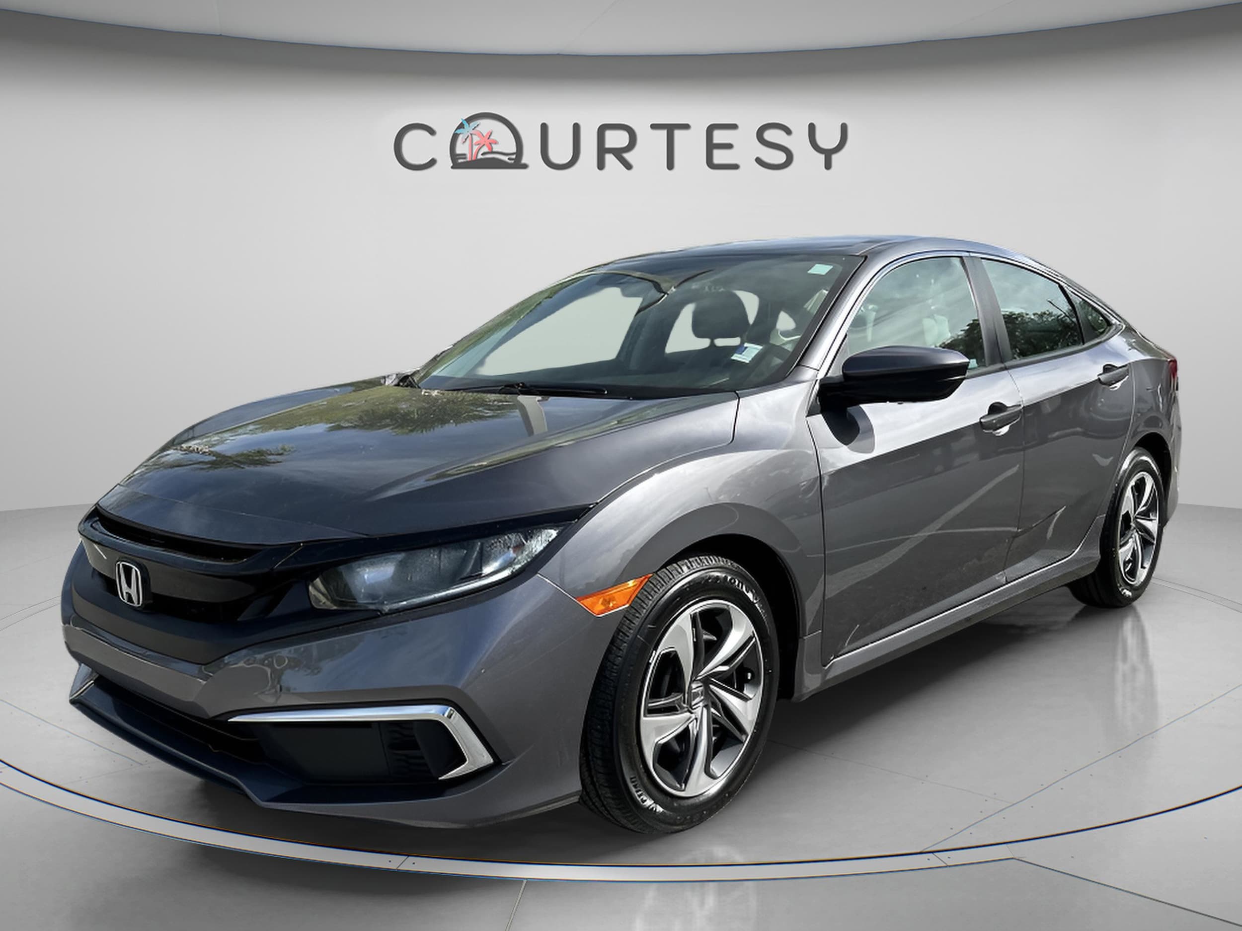 Used 2021 Honda Civic LX with VIN 2HGFC2F68MH536058 for sale in Palm Harbor, FL