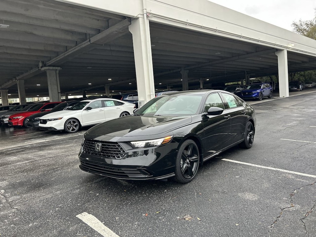 New 2025 Honda Accord Hybrid Sport-L Sedan