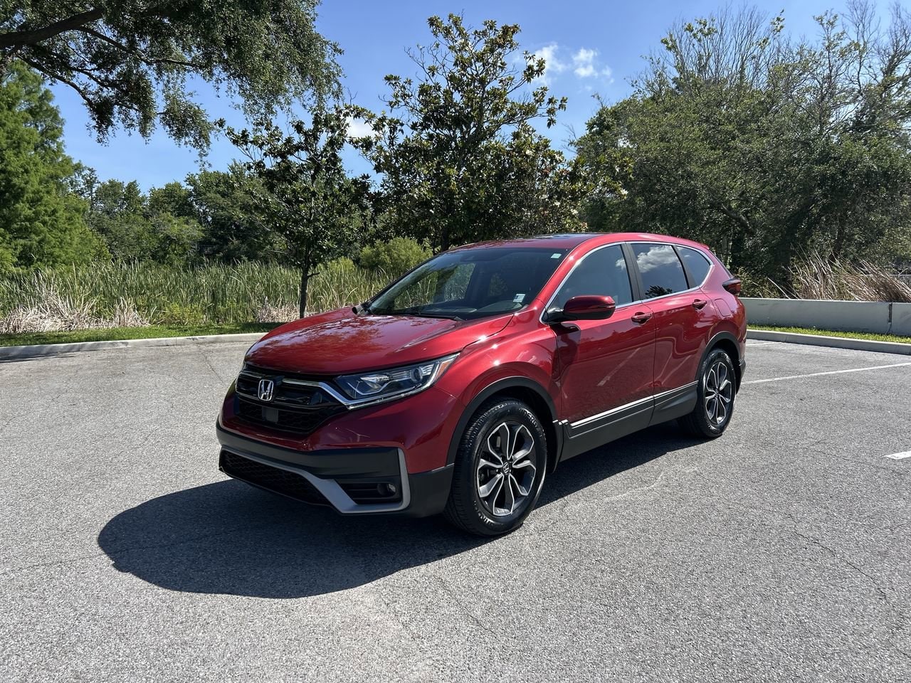 Certified 2022 Honda CR-V EX-L with VIN 5J6RW1H89NA003089 for sale in Palm Harbor, FL