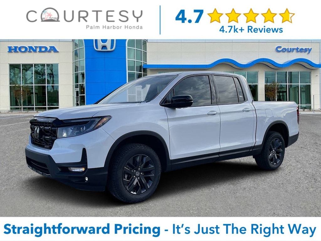 New 2026 Honda Ridgeline Sport Truck Crew Cab