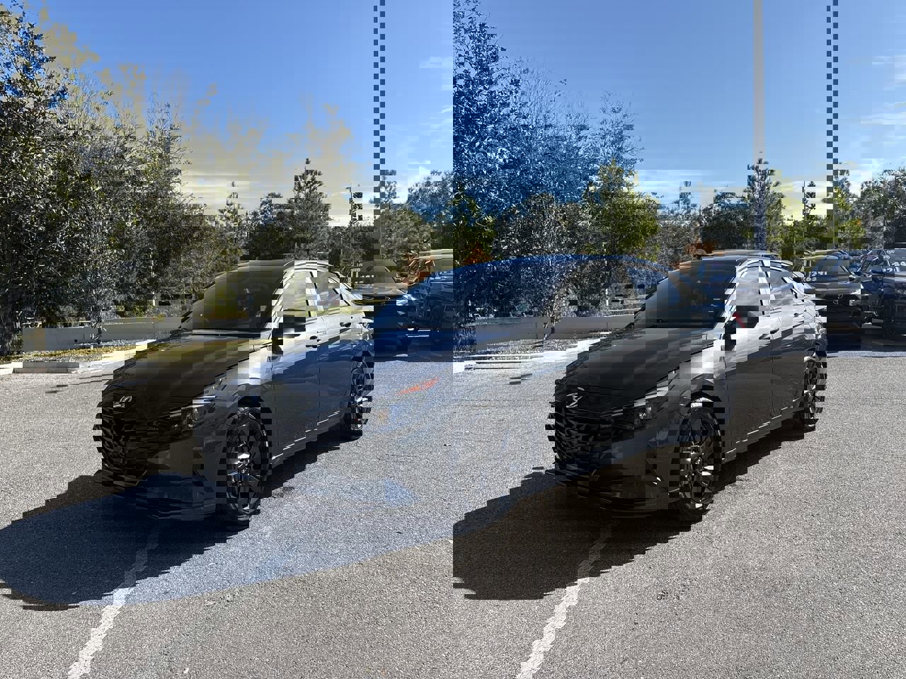 Used 2022 Hyundai Elantra SEL with VIN 5NPLM4AGXNH077828 for sale in Palm Harbor, FL