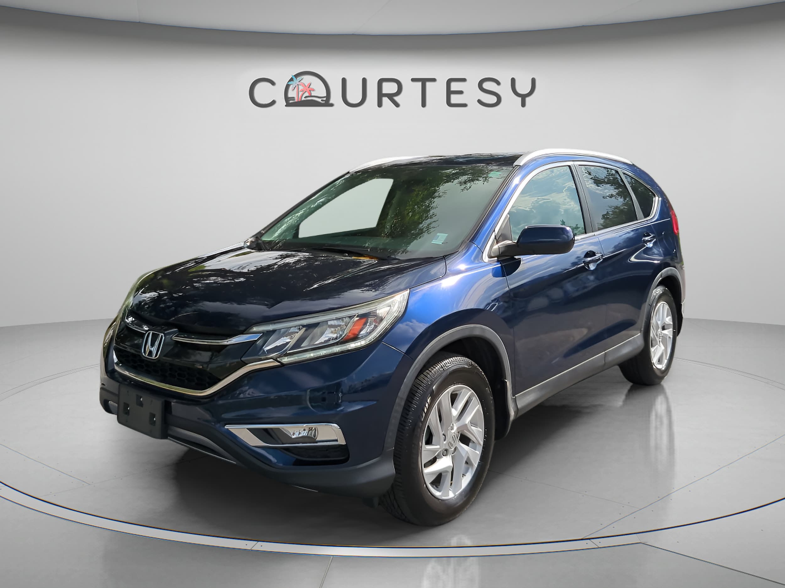 Used 2015 Honda CR-V EX-L with VIN 2HKRM3H71FH540029 for sale in Palm Harbor, FL