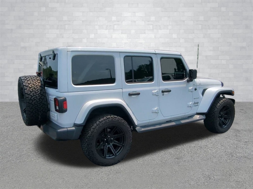 Used 2018 Jeep All-New Wrangler Unlimited Sahara with VIN 1C4HJXEG2JW325195 for sale in Rome, GA