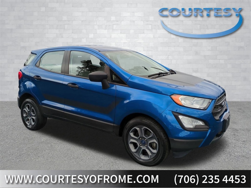 Certified 2021 Ford EcoSport S SUV