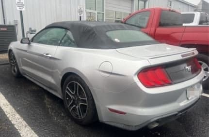 Used 2018 Ford Mustang EcoBoost Premium with VIN 1FATP8UH3J5133076 for sale in Rome, GA