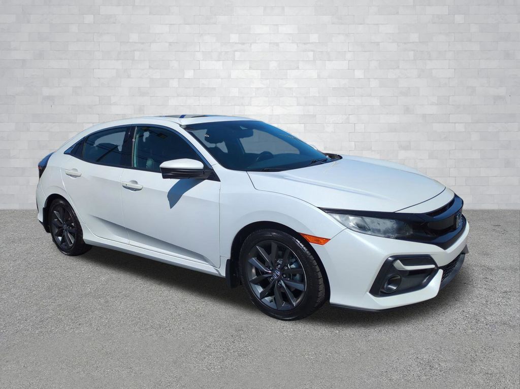 Used 2020 Honda Civic Hatchback EX-L with VIN SHHFK7H8XLU205398 for sale in Rome, GA