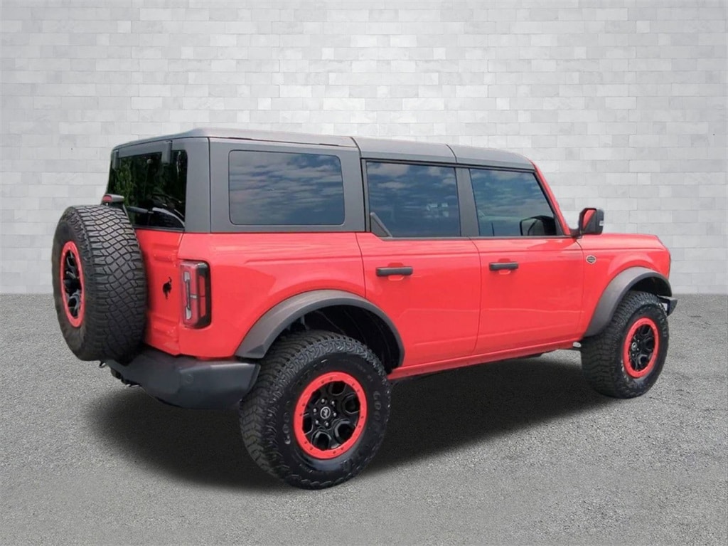 Certified 2023 Ford Bronco 4-Door Wildtrak with VIN 1FMEE5DP4PLA82461 for sale in Rome, GA