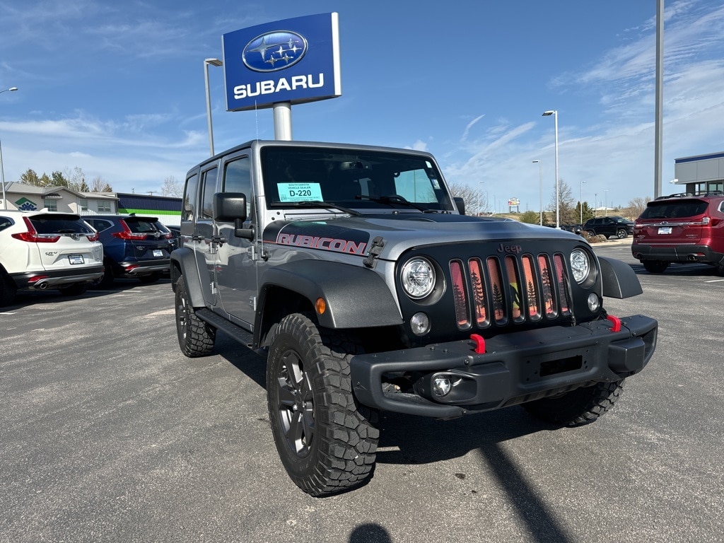 Used 2018 Jeep Wrangler Unlimited Rubicon with VIN 1C4BJWFG4JL857774 for sale in Rapid City, SD