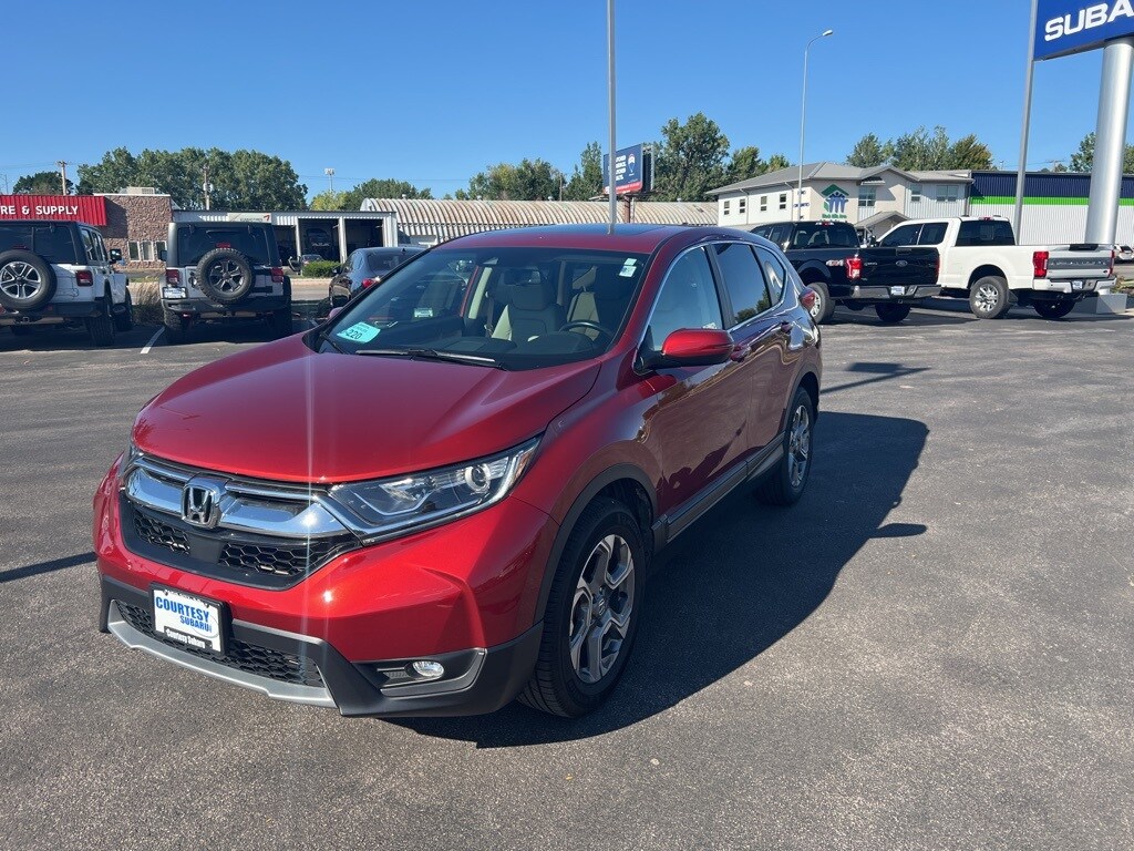 Used 2018 Honda CR-V EX-L with VIN 2HKRW2H84JH661742 for sale in Rapid City, SD