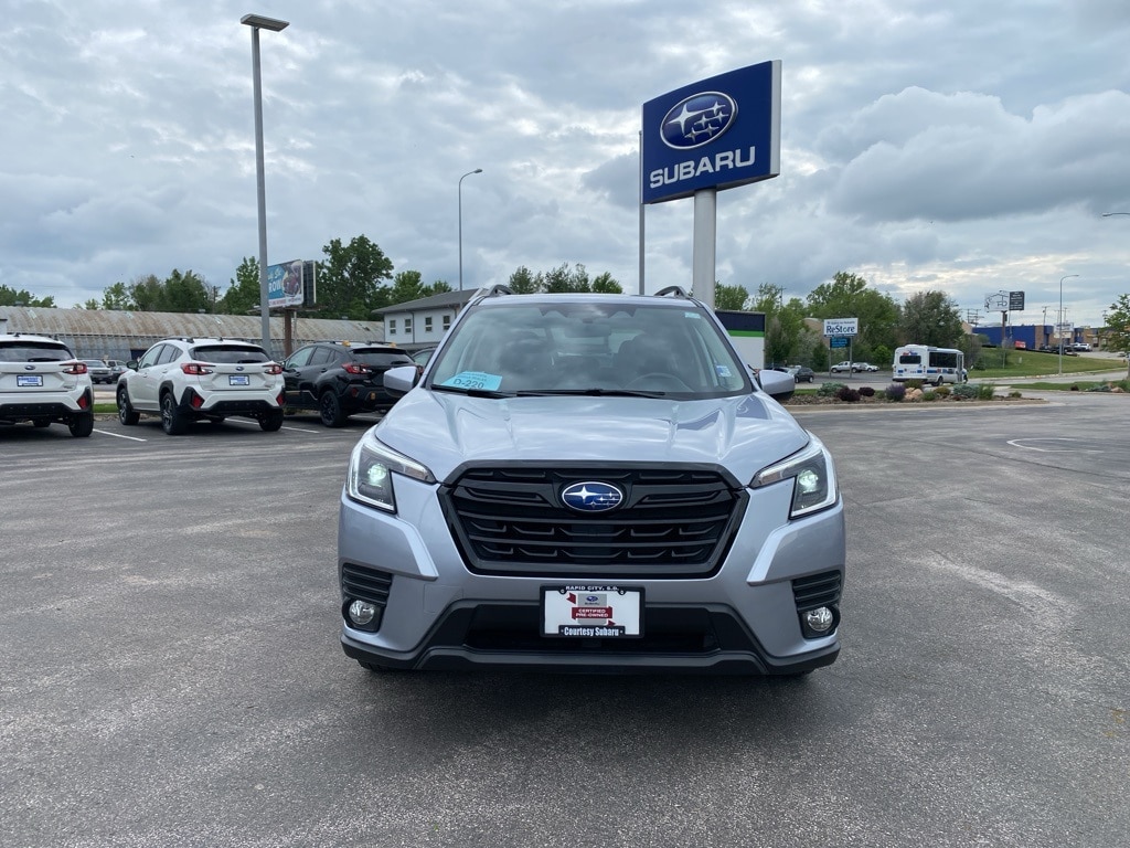 Certified 2022 Subaru Forester Premium with VIN JF2SKADC2NH504802 for sale in Rapid City, SD