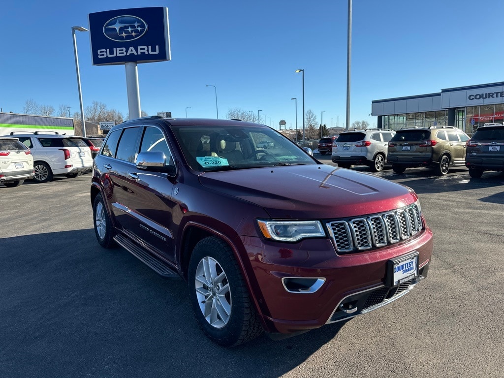 Used 2018 Jeep Grand Cherokee Overland with VIN 1C4RJFCT4JC270992 for sale in Rapid City, SD