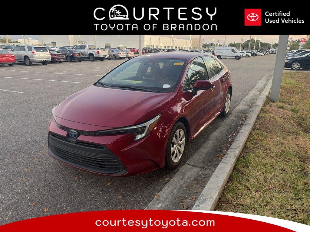Used 2024 Toyota Corolla Hybrid LE Sedan