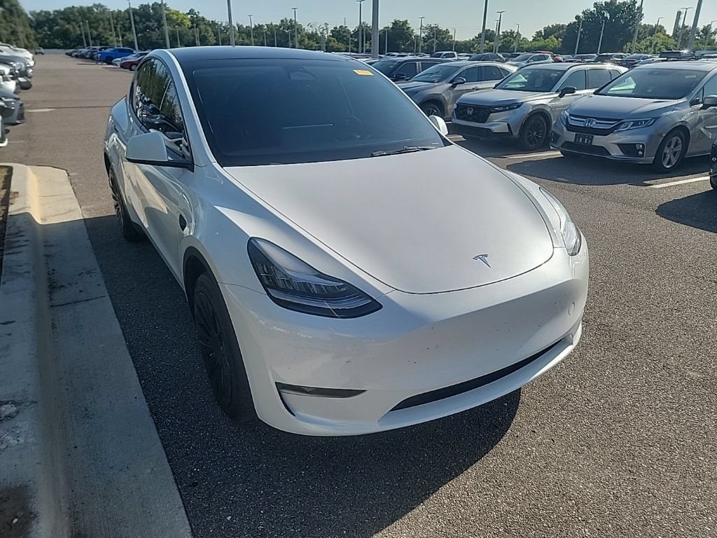 Used 2023 Tesla Model Y Long Range with VIN 7SAYGDEE2PA126673 for sale in Tampa, FL