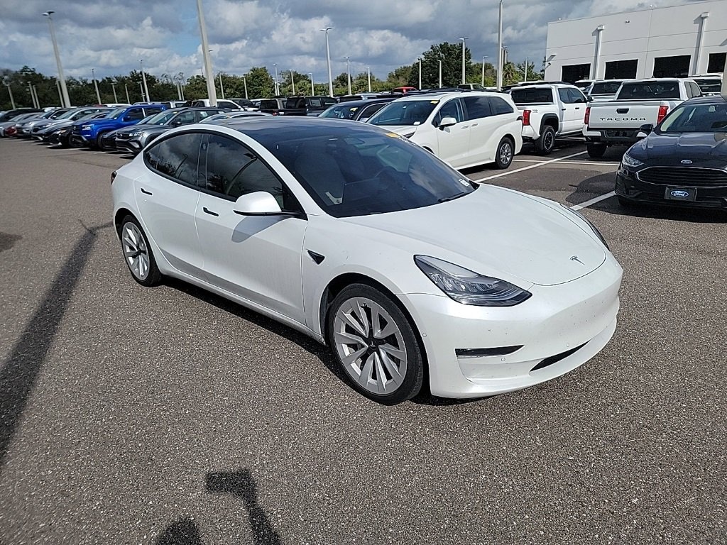 Used 2021 Tesla Model 3 Standard Range Plus Sedan