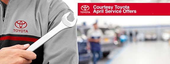 Courtesy Toyota of Brandon April Service Coupons