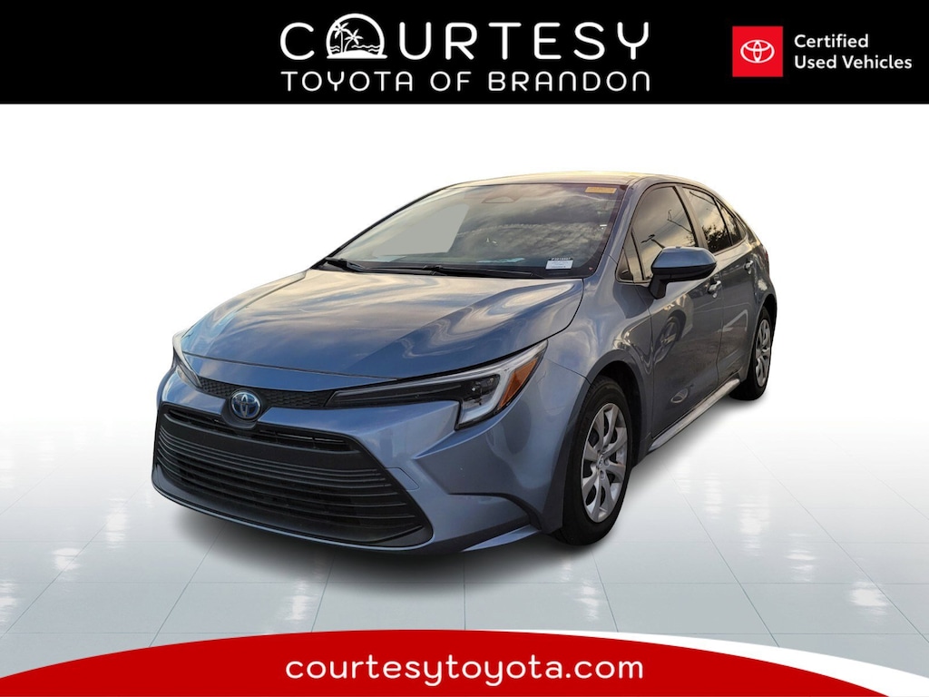 Certified 2023 Toyota Corolla Hybrid LE Sedan