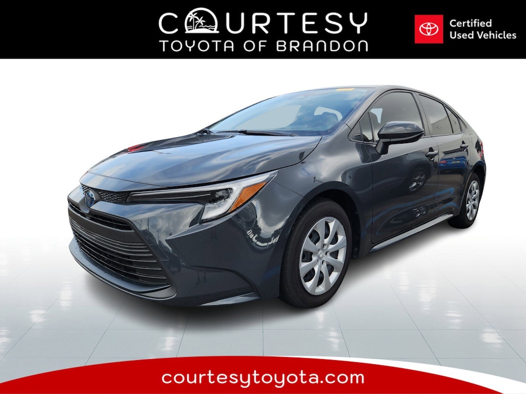 Certified 2025 Toyota Corolla Hybrid LE Sedan