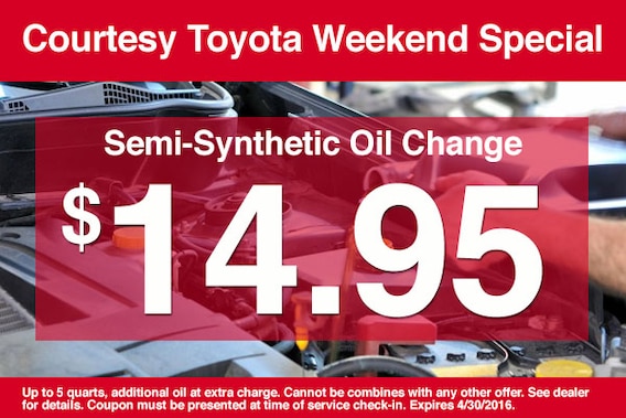 Toyota Service Coupons Parts Specials Lakeland Toyota