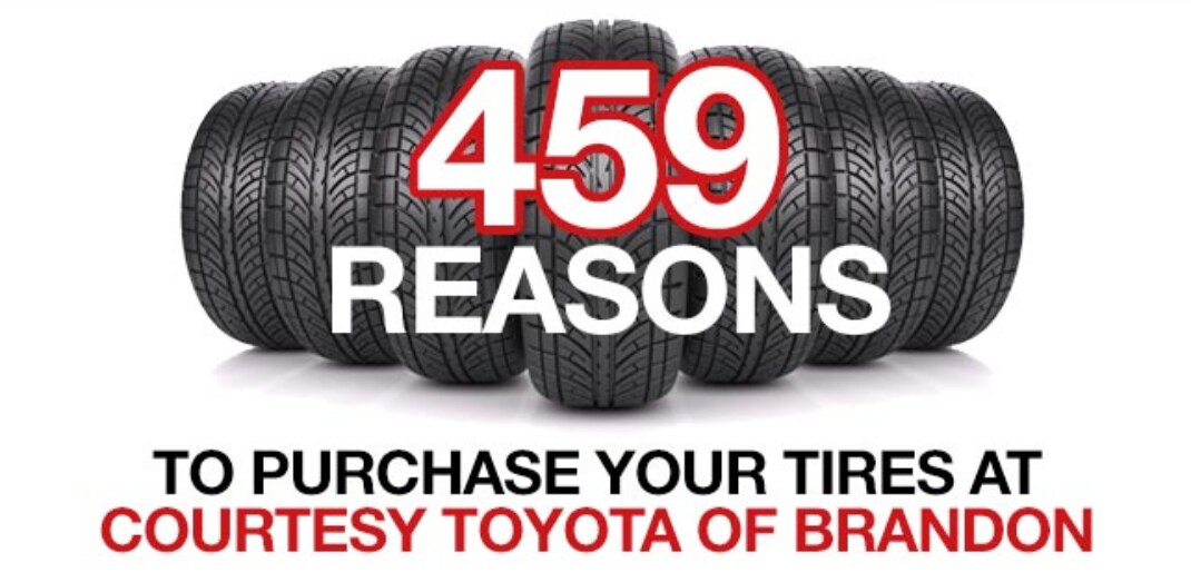 Shop Tires Tampa Courtesy Toyota of Brandon in Tampa