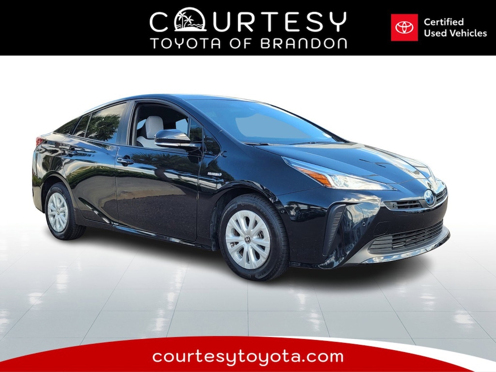 Certified 2019 Toyota Prius L Eco Hatchback