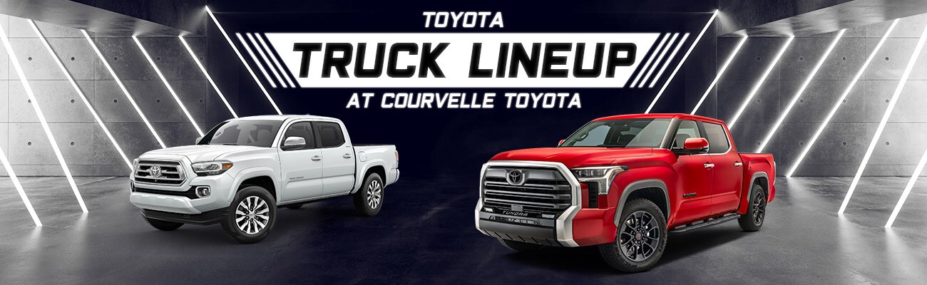 Toyota Truck Lineup | Courvelle Toyota | Opelousas, LA;