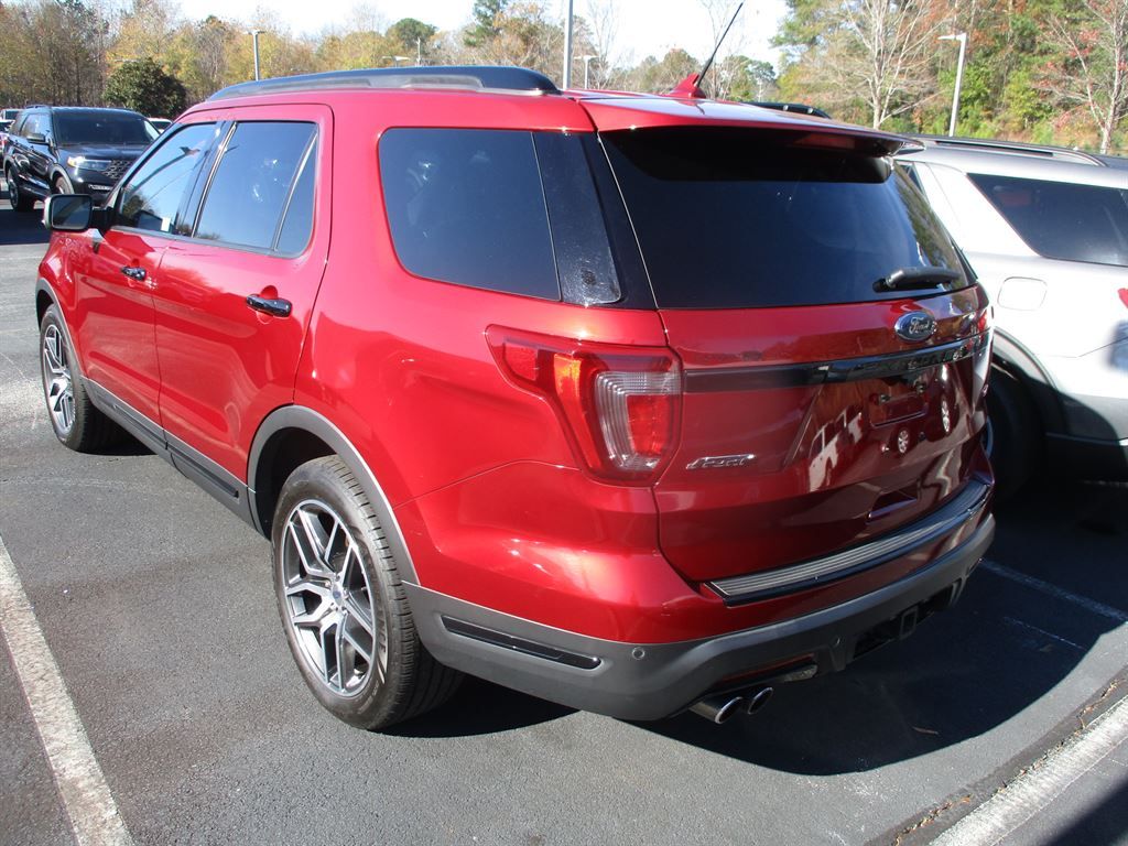 Used 2018 Ford Explorer Sport with VIN 1FM5K8GT6JGB75520 for sale in Covington, GA