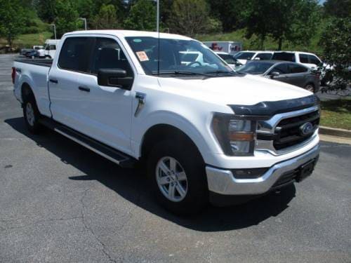 Used 2023 Ford F-150 XLT with VIN 1FTFW1E51PFD21006 for sale in Covington, GA