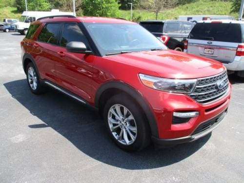 Used 2023 Ford Explorer XLT with VIN 1FMSK7DH1PGA73290 for sale in Covington, GA