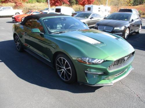 Used 2022 Ford Mustang EcoBoost Premium with VIN 1FATP8UH7N5126587 for sale in Covington, GA