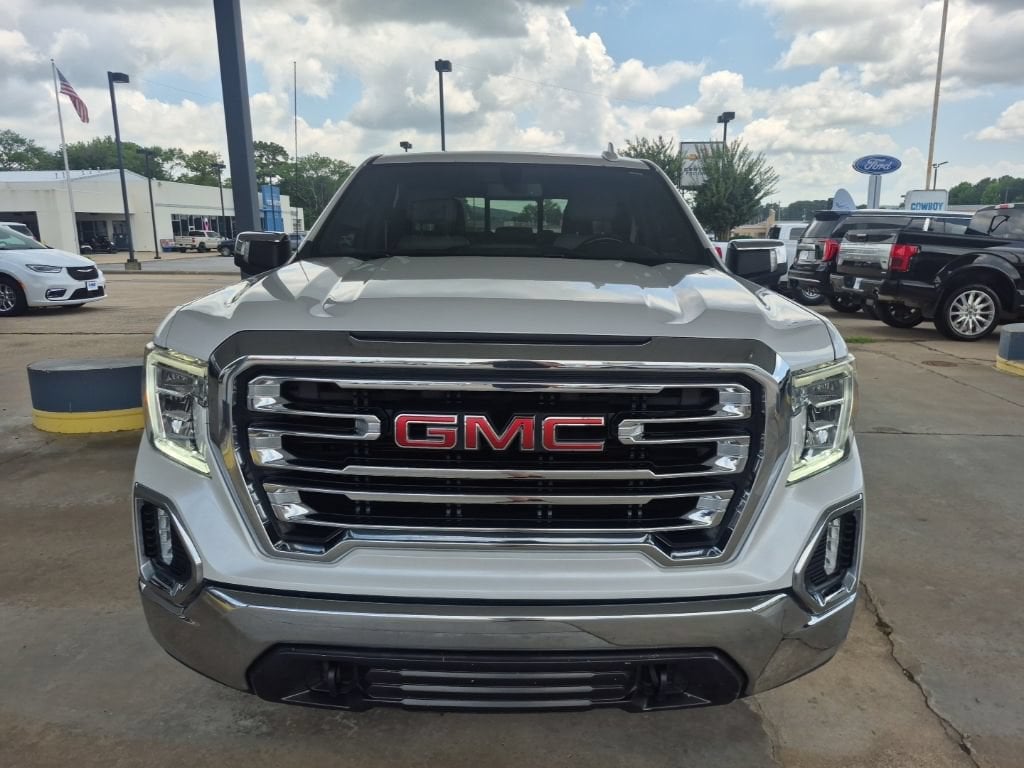 Used 2021 GMC Sierra 1500 SLT with VIN 3GTU9DED4MG319736 for sale in Little Rock