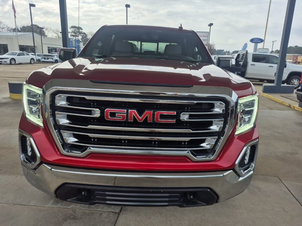 Used 2021 GMC Sierra 1500 SLT with VIN 3GTU9DEL0MG398653 for sale in Little Rock