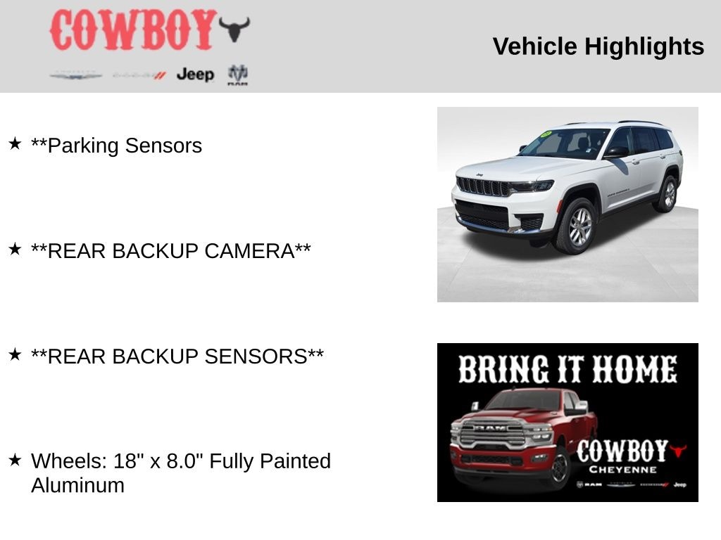 Used 2023 Jeep Grand Cherokee L Laredo SUV