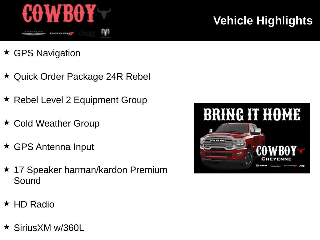 New 2026 Ram 2500 Rebel/Power Wagon Pickup