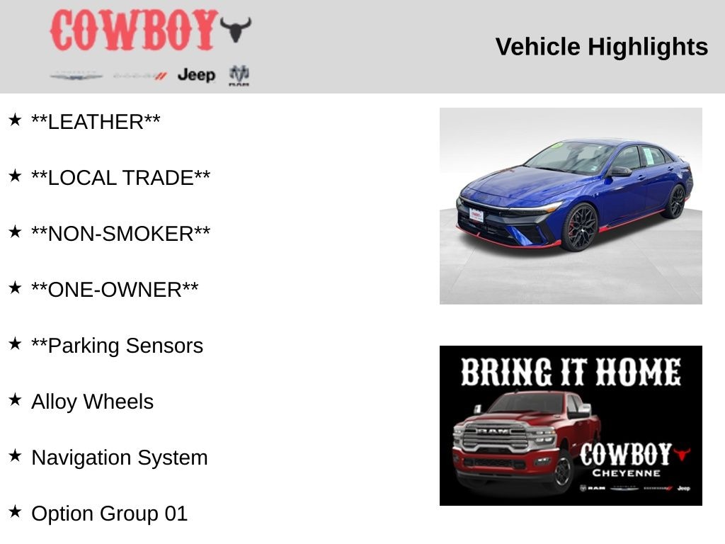 Used 2025 Hyundai Elantra N Base Sedan