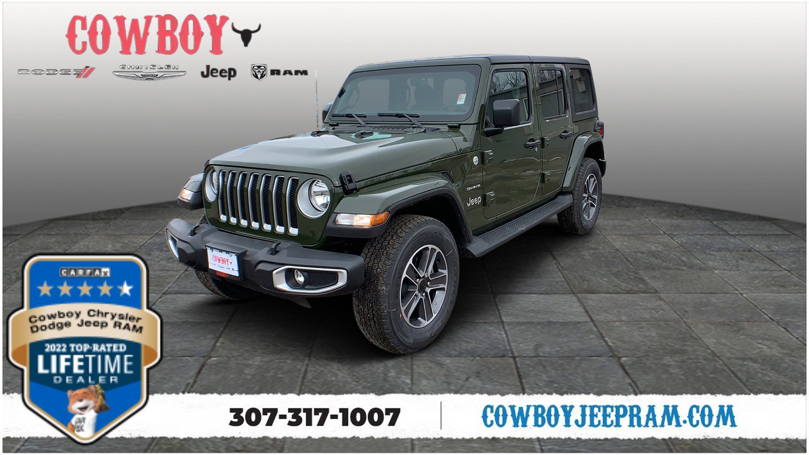 New 2023 Jeep Wrangler 4-DOOR SAHARA 4X4 For Sale In Cheyenne |  VIN:1C4HJXEG4PW600624