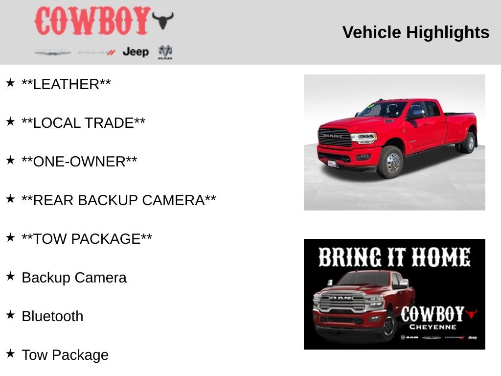 Used 2022 Ram 3500 Laramie Truck Crew Cab