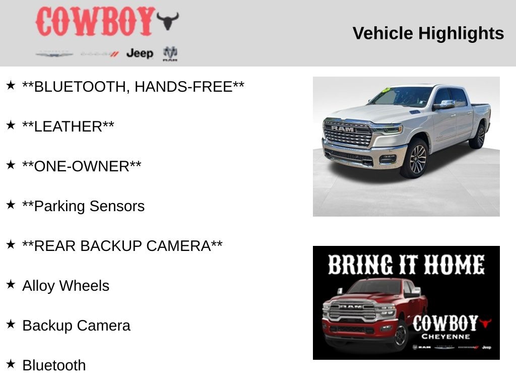 Used 2025 Ram 1500 Limited Truck Crew Cab