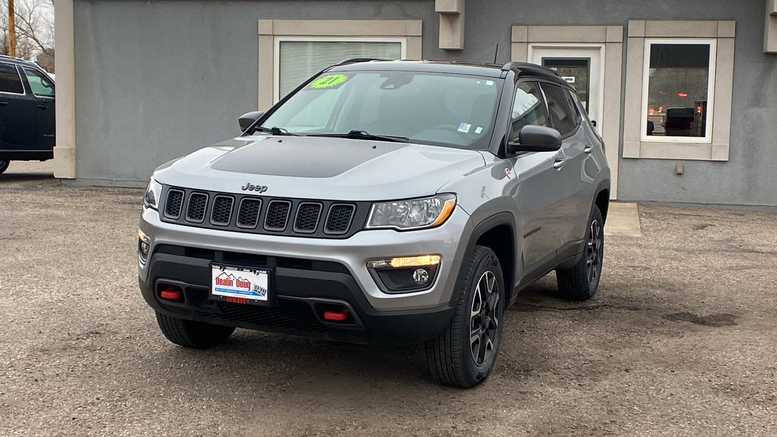 Used 2021 Jeep Compass Trailhawk with VIN 3C4NJDDB4MT590878 for sale in Cheyenne, WY