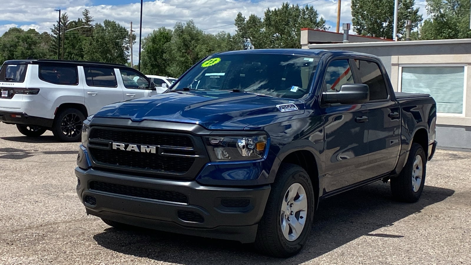 Used 2023 RAM Ram 1500 Pickup Tradesman with VIN 1C6RRFGG5PN647095 for sale in Cheyenne, WY