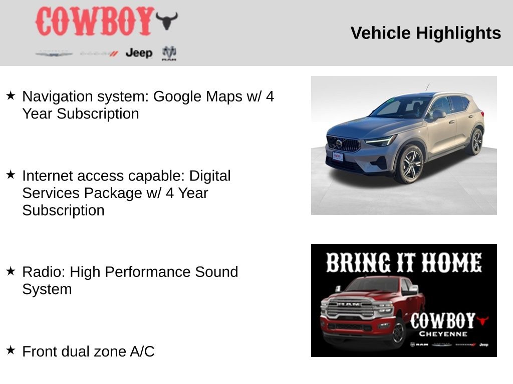 Used 2025 Volvo XC40 B5 Core Bright Theme SUV