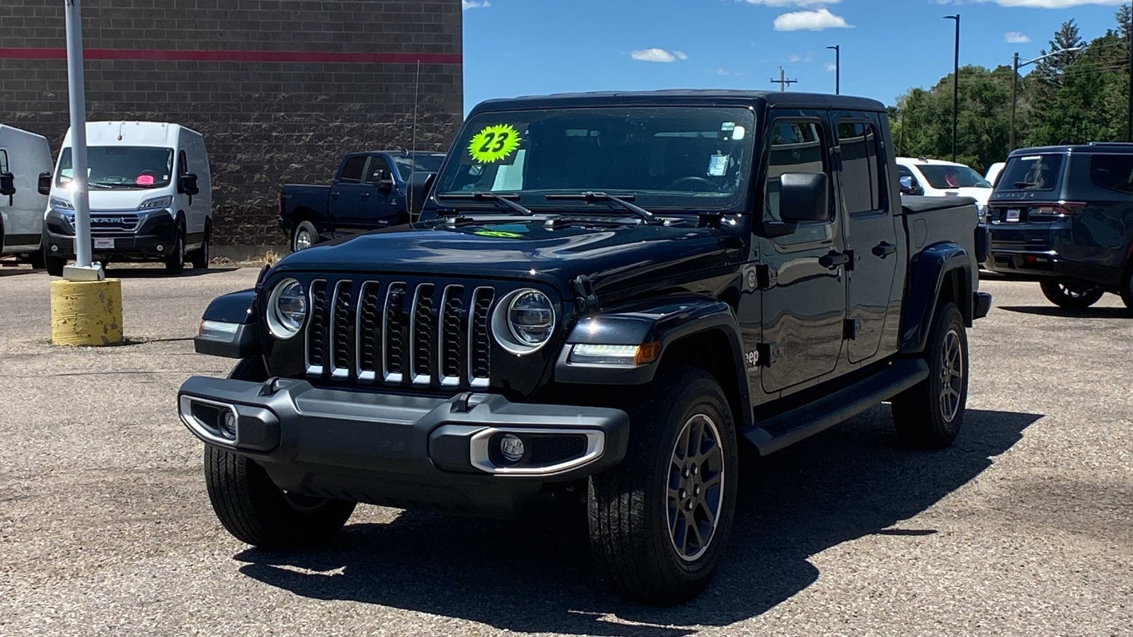 Used 2023 Jeep Gladiator Overland with VIN 1C6HJTFG1PL500044 for sale in Cheyenne, WY