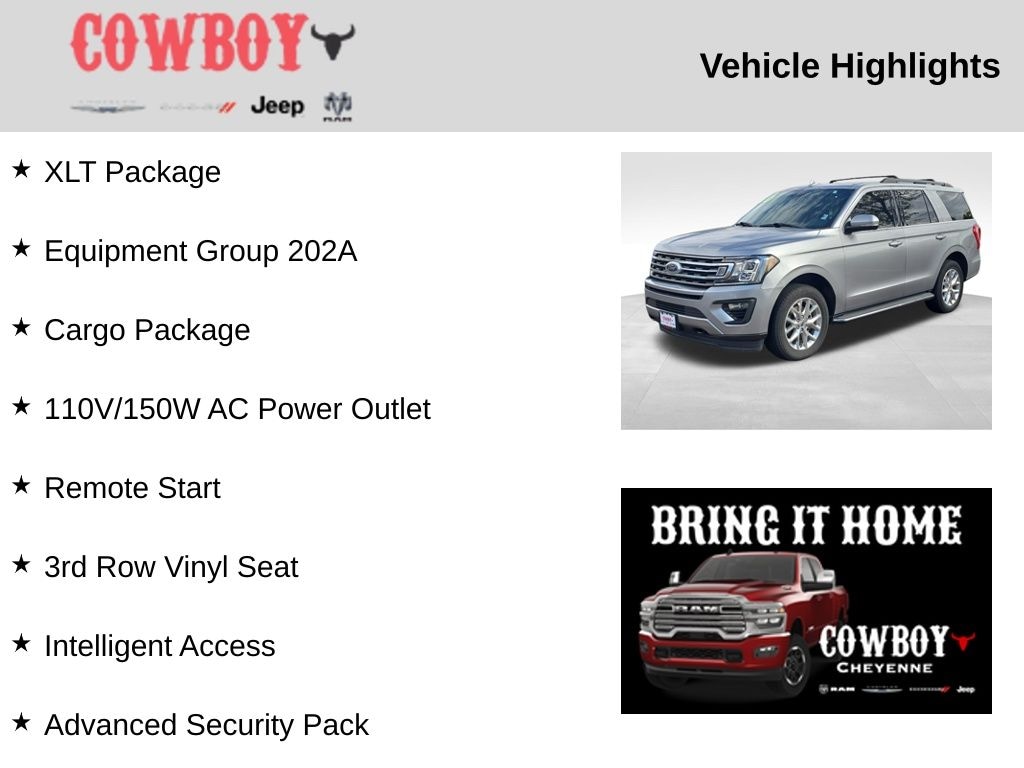 Used 2020 Ford Expedition XLT SUV