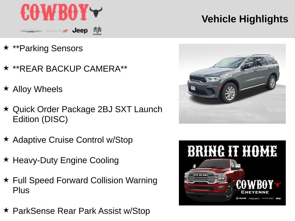 Used 2023 Dodge Durango SXT SUV