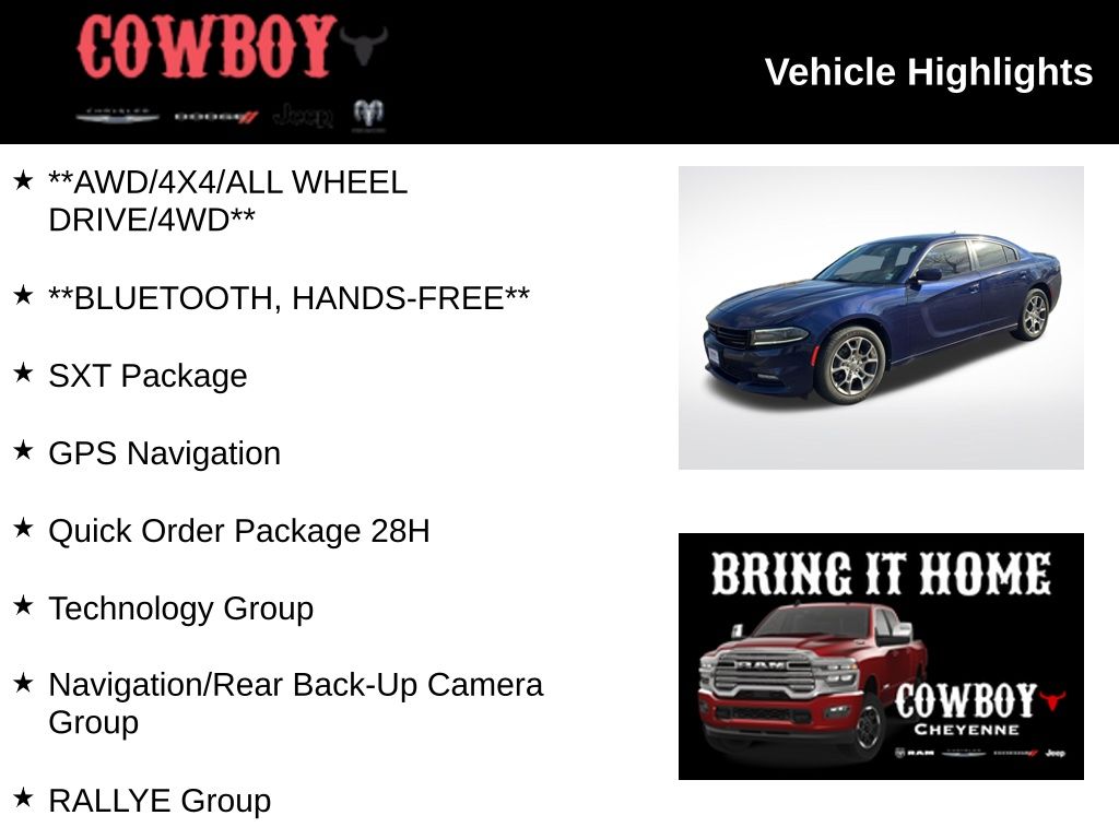 Used 2015 Dodge Charger SXT with VIN 2C3CDXJG4FH762875 for sale in Cheyenne, WY